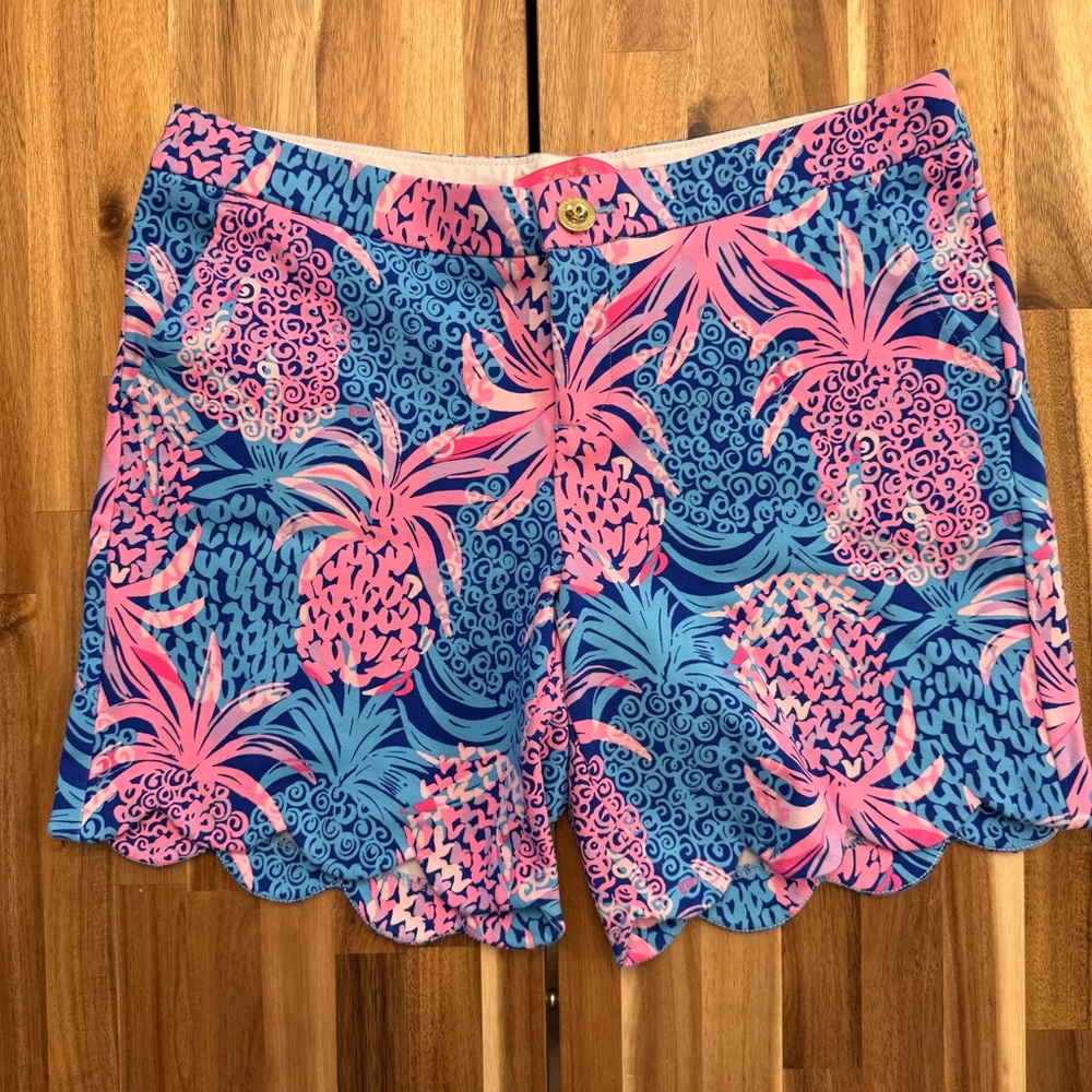 Lilly Pulitzer Darci Shorts in Tropic Down Low Size 8 NWT